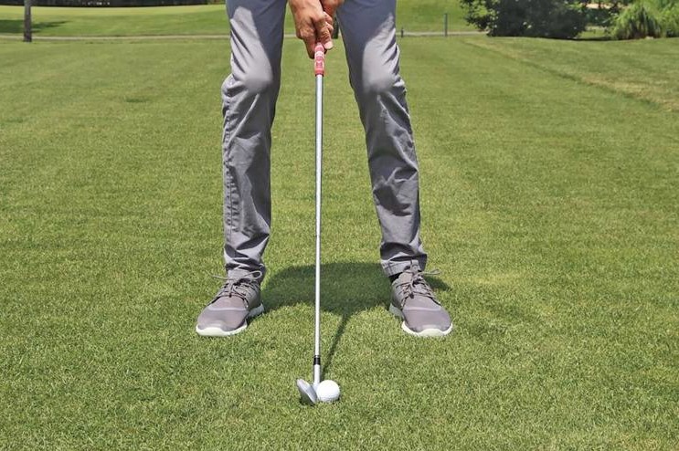 Beginner Golf Foot Placement Diagram Understanding Ball Position Tips